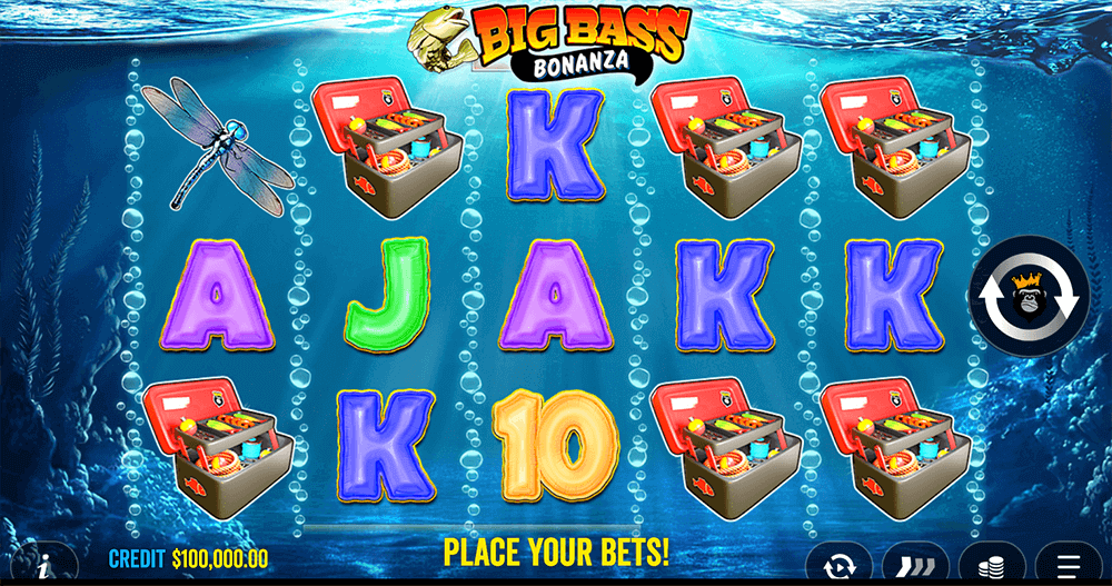 Мобильная версия Big Bass Bonanza